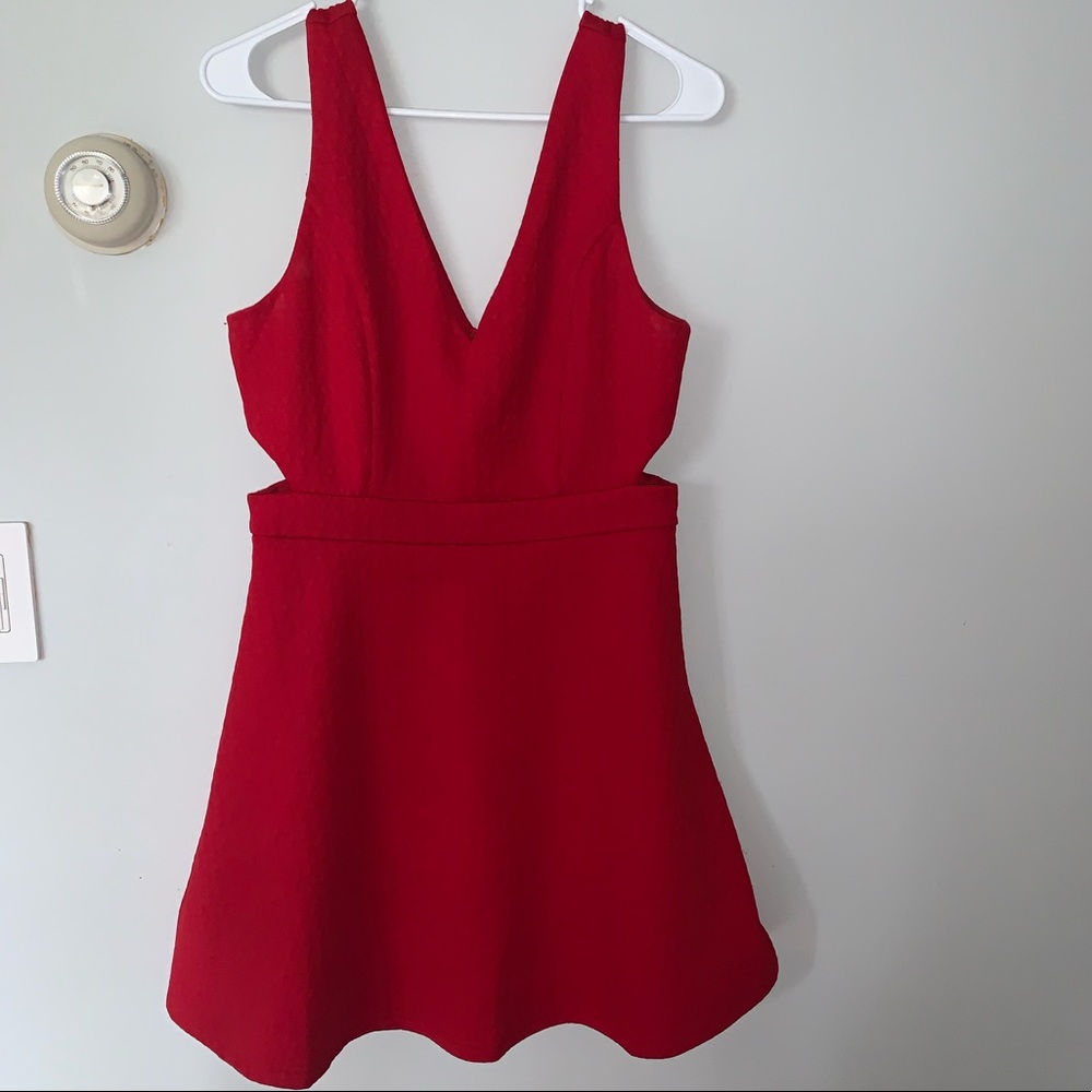 The CUTEST little red dress!